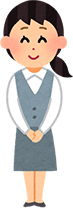 女性従業員 イラスト